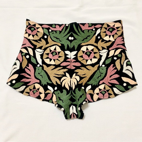Antik Batik Embroidered Arom Cheeky Shorts - Picture 2 of 6